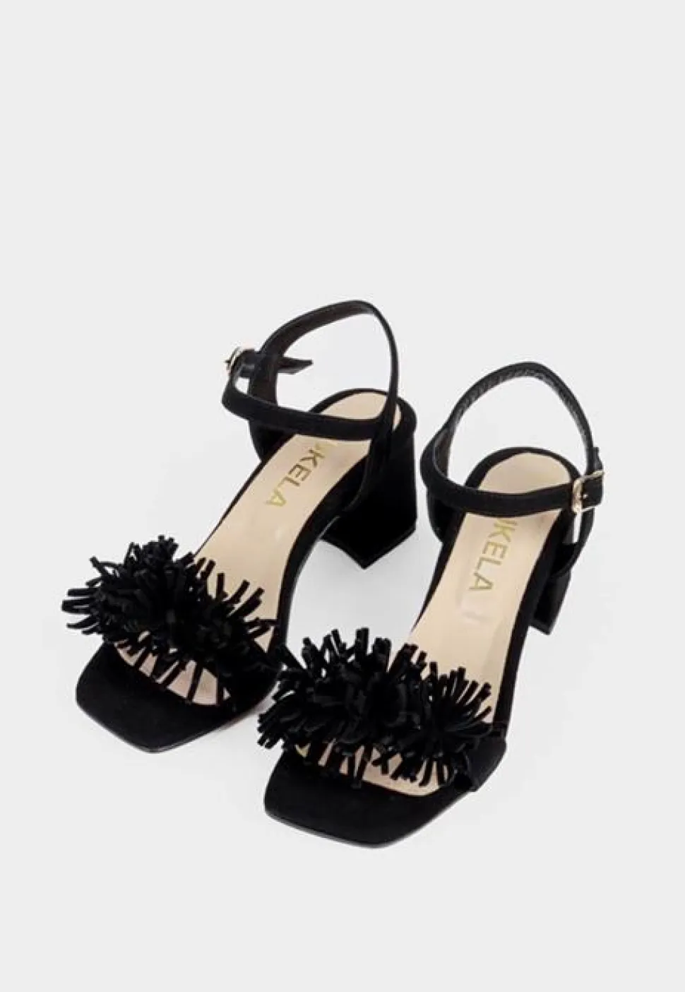 Bukela naisten sandaalit, MILA SANDAALI Musta