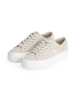 Calvin Klein Accessories naisten kengät, VULC FLATFORM LOW CV MG Vaalea Beige