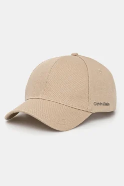 Calvin Klein Accessories naisten lippis, CALVIN KLEIN COTTON TWILL CAP Vaalea Beige