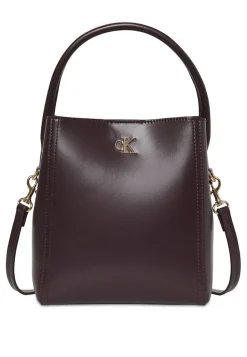 Calvin Klein Accessories laukku CK BUCKET WITH STRAP, viininpunainen