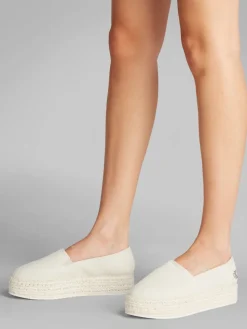 Calvin Klein Accessories naisten kengät, FLATFORM ESDPARILLE MG Luonnonvalkoinen