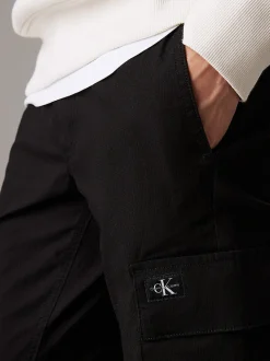 Calvin Klein Jeans Miesten Housut, SKINNY CARGO Musta