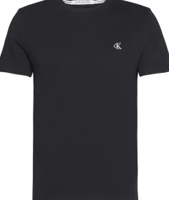 Calvin Klein Jeans Miesten T-paita CK ESSENTIAL SLIM TEE Musta