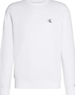 Calvin Klein Jeans Miesten Collegepaita CK ESSENTIAL REG Valkoinen