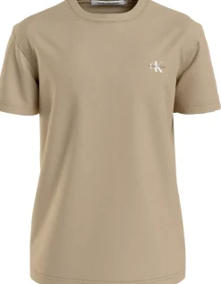 Calvin Klein Jeans Miesten T-paita MONOGRAM T-SHIRT Beige