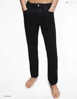 Calvin Klein Jeans Miesten Farkut 058 Slim Tapered Nos Musta