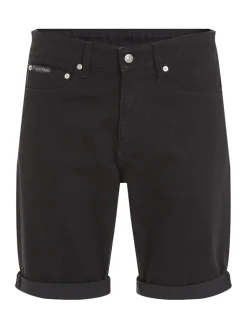 Calvin Klein Jeans miesten shortsit, SLIM SHORT 1A4 BLACK Musta