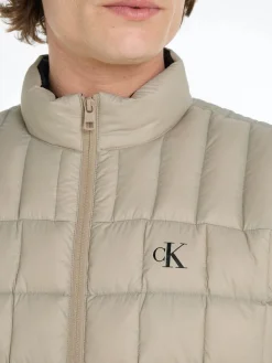 Calvin Klein Jeans Miesten Lyhyt Untuvatakki, K ULTRA LIGHT DOWN JACKET Beige