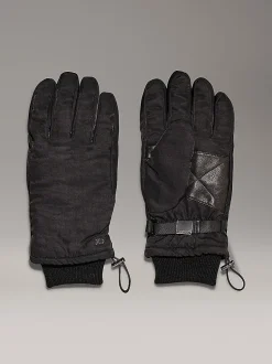 Calvin Klein Jeans Miesten Hanskat, TECH GLOVES Musta