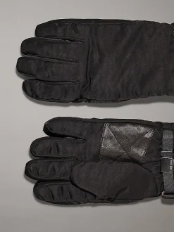 Calvin Klein Jeans Miesten Hanskat, TECH GLOVES Musta