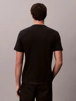 Calvin Klein Jeans miesten t-paita K SS Badge Tee, musta