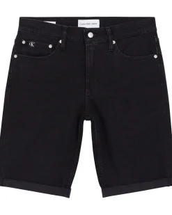 Calvin Klein Jeans Miesten Shortsit, SLIM SHORTS BLACK Musta