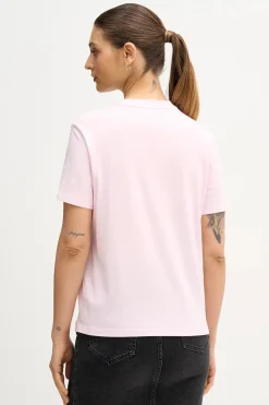Calvin Klein Jeans naisten t-paita SS CLASSIC FOIL CALVIN KLEIN TEE, vaaleanpunainen
