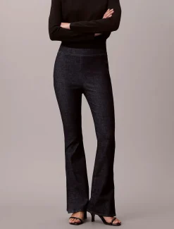 Calvin Klein Jeans naisten leggingsit PULL ON LEGGING CK CLASS, tummansininen