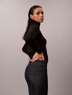 Calvin Klein Jeans naisten leggingsit PULL ON LEGGING CK CLASS, tummansininen