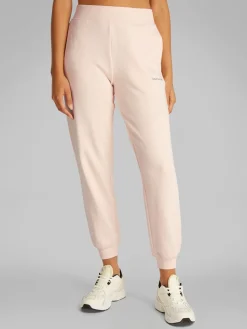 Calvin Klein Jeans naisten lenkkeilyhousut, MONOLOGO JOG PANT Vaaleanpunainen