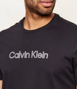 Calvin Klein Menswear miesten t-paita L30S EU Wholesale Sportswear Grap, musta