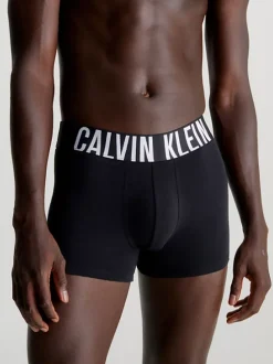 Calvin Klein Miesten Bokserit 3-Pack, TRUNK 3PK INTENSE POWER NOS Musta