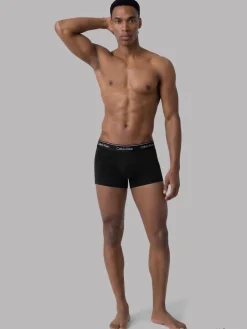 Calvin Klein miesten bokserit 3kpl K Relaxed Fit Trunk 3PK, musta