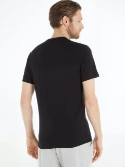 Calvin Klein Miesten T-paita, 2P SS CREW T-SHIRT NOS Musta