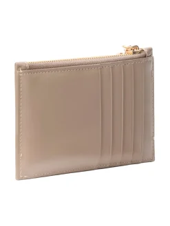 Calvin Klein naisten lompakko CK Zip Cardcase 6CC, beige