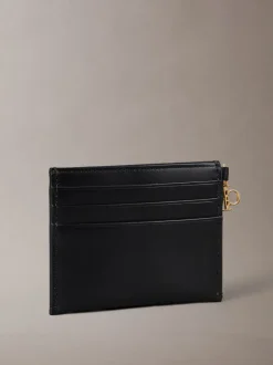 Calvin Klein naisten lompakko CK Zip Cardcase 6CC, musta