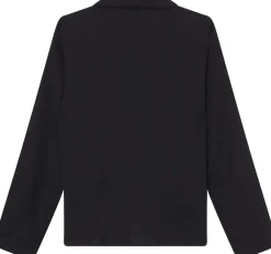 Calvin Klein Naisten Pyjamapaita Ls V-Neck Musta