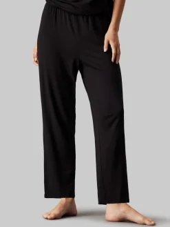 Calvin Klein Naisten Pyjamahousut, CK PANT MODAL Musta