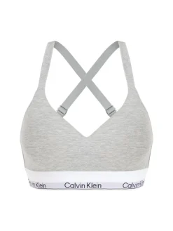 Calvin Klein Naisten Rintaliivit, LIFT BRALETTE Vaaleanharmaa