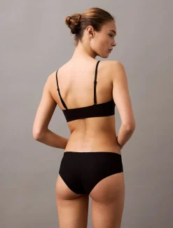 Calvin Klein naisten rintaliivit, GEL WIRE LIGHTLY LINED BRALETTE Musta