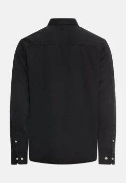 Camel Active miesten kauluspaita Tencel LS Shirt, musta