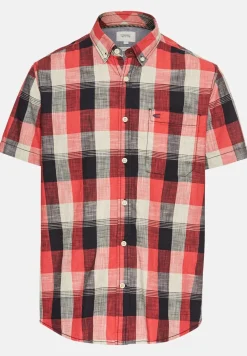 Camel Active miesten kauluspaita, 409261-5S61-19 Punainen Ruutu