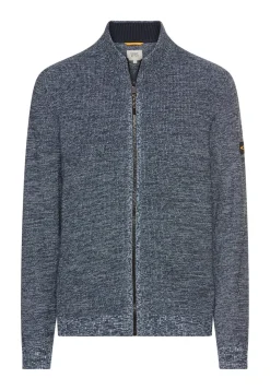 Camel Active miesten neuletakki, KNIT JACKET Harmaa Kuosi