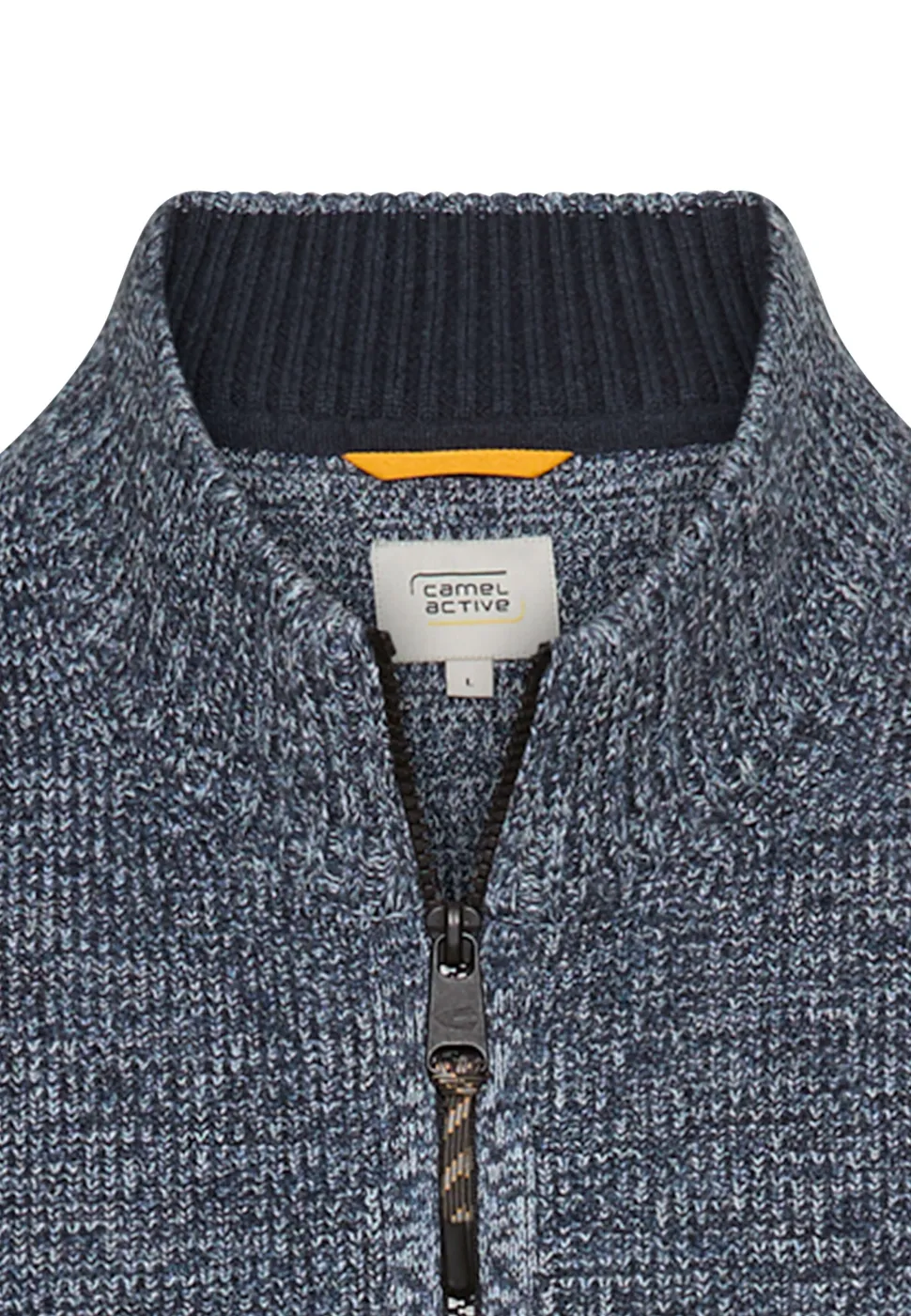 Camel Active miesten neuletakki, KNIT JACKET Harmaa Kuosi