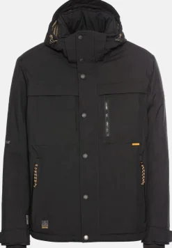 Camel Active Miesten Talvitakki, TECHNICAL JACKET Musta