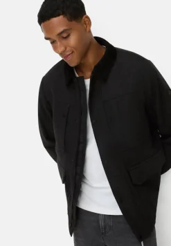 Camel Active villakangastakki Wool Jacket, tummanharmaa
