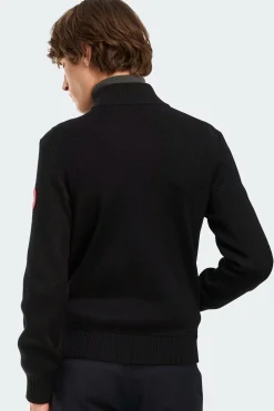 Canada Goose miesten hybriditakki Hybridge Knit Jacket - Classic Disc, musta