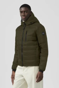 Canada Goose Miesten kevytuntuvatakki, LODGE HOODIE BC Tummanvihreä