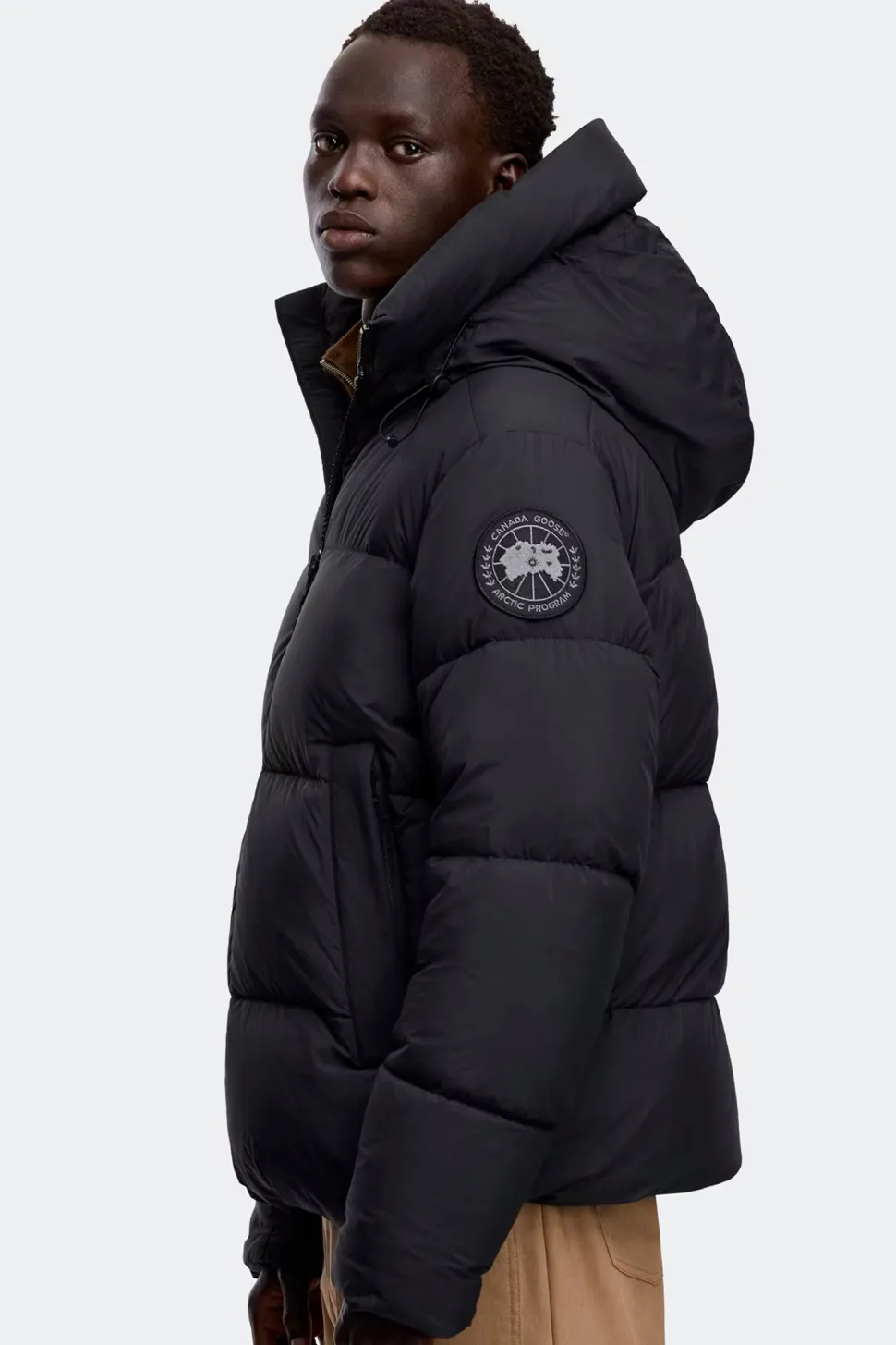 Canada Goose miesten takki CROFTON PUFFER MATTE - BD, musta
