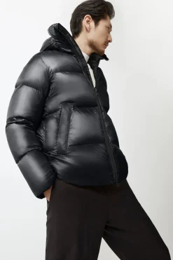 Canada Goose Miesten Untuvatakki, CROFTON PUFFER BLACK DISC Musta
