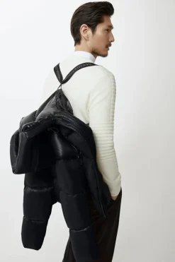 Canada Goose Miesten Untuvatakki, CROFTON PUFFER BLACK DISC Musta