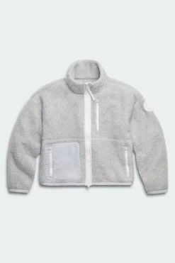 Canada Goose naisten fleecetakki Simcoe Fleece Jacket, vaaleanharmaa