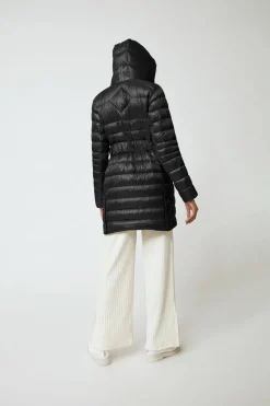 Canada Goose Naisten Kevytuntuvatakki, Cypress Hooded Jacket Musta