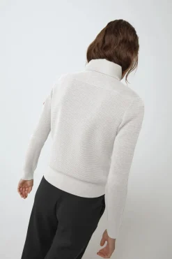 Canada Goose Naisten Kevytuntuvatakki, HYBRIDGE KNIT JACKET Luonnonvalkoinen