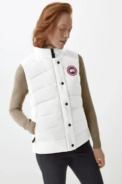 Canada Goose Naisten Liivi, FREESTYLE VEST Luonnonvalkoinen