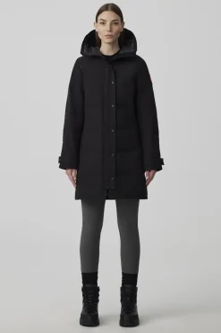 Canada Goose Naisten Untuvatakki, SHELBURNE PARKA-CR Musta