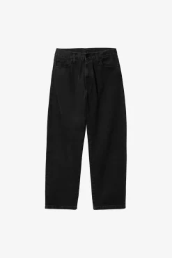 Carhartt miesten farkut Landon Jeans 'Robertson' Denim, hiilenmusta