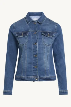 Claire Naisten Farkkutakki, ELAINE DENIM JACKET Sininen, Indigo