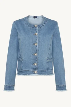 Claire naisten farkkutakki, ELDA DENIM JACKET Indigo