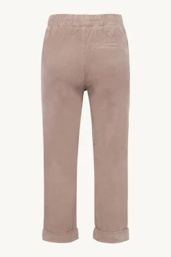 Claire naisten housut, THINE SAMETTIHOUSU Hiekka